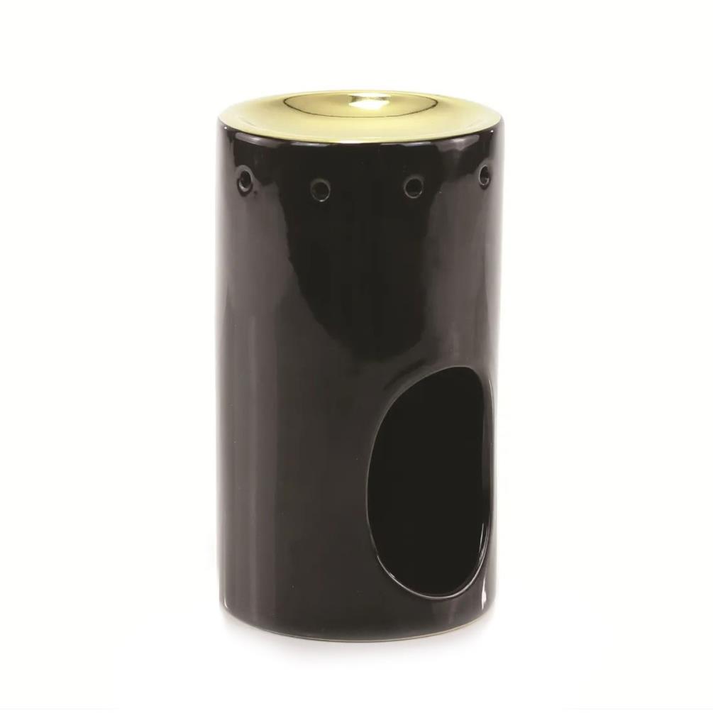Ashleigh & Burwood Black & Gold Ceramic Oil Burner £14.36